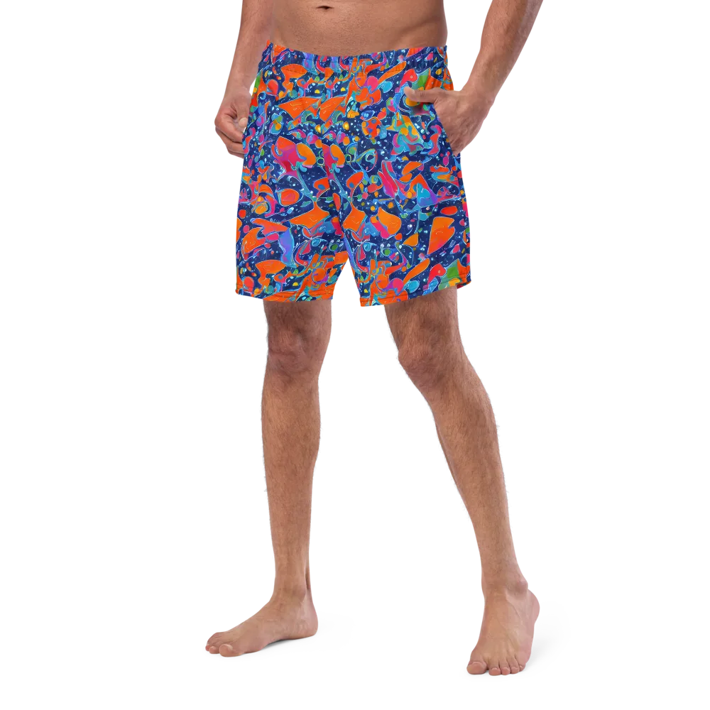 Cosmic Splatter on Swim Trunks — Left Front