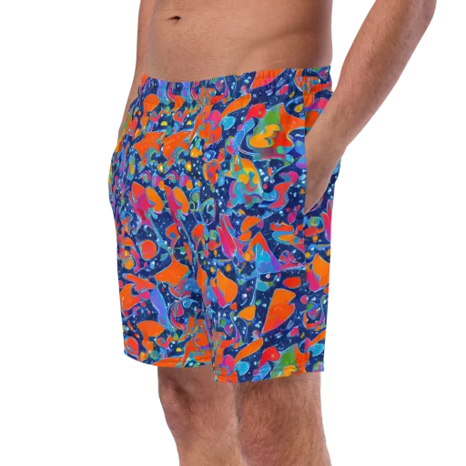 Cosmic Splatter on a Swim Trunks