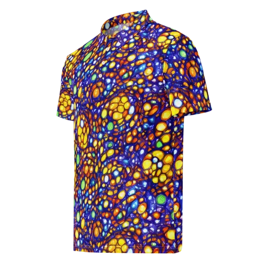 Cobalt Nectar on a Men's Slim Fit Polo Shirt