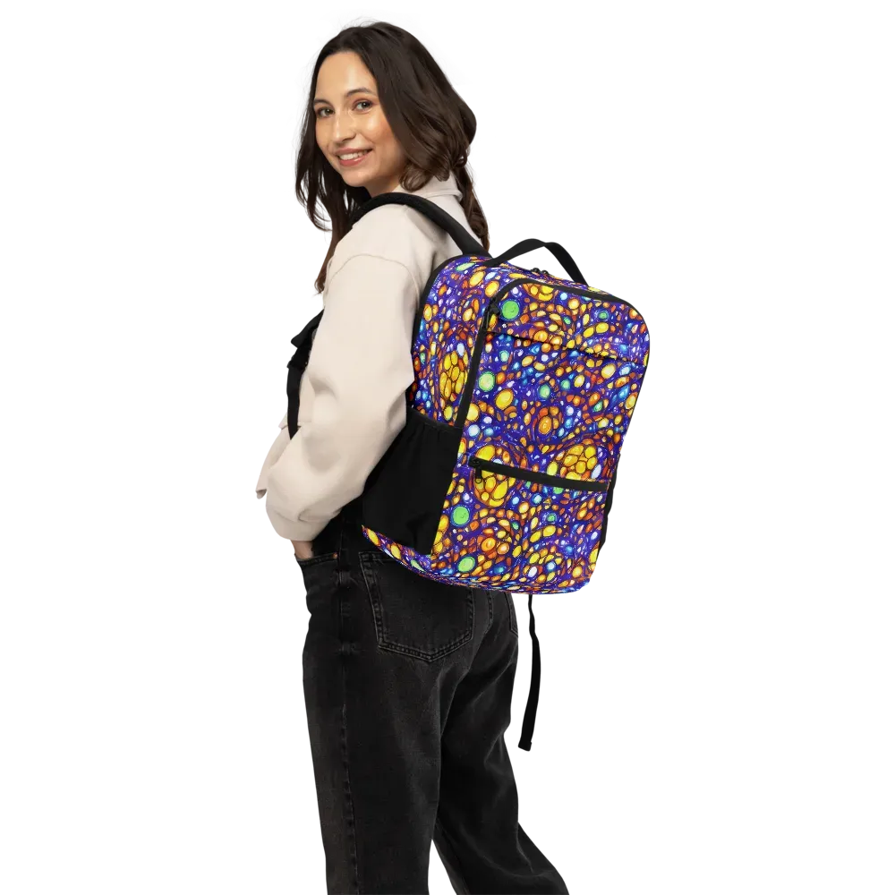 Cobalt Nectar on Utility Backpack — Back