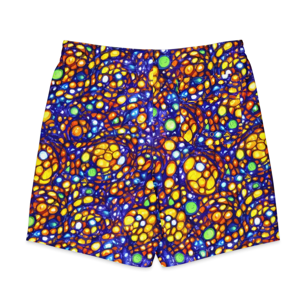 Cobalt Nectar on Men's Board Shorts — Back