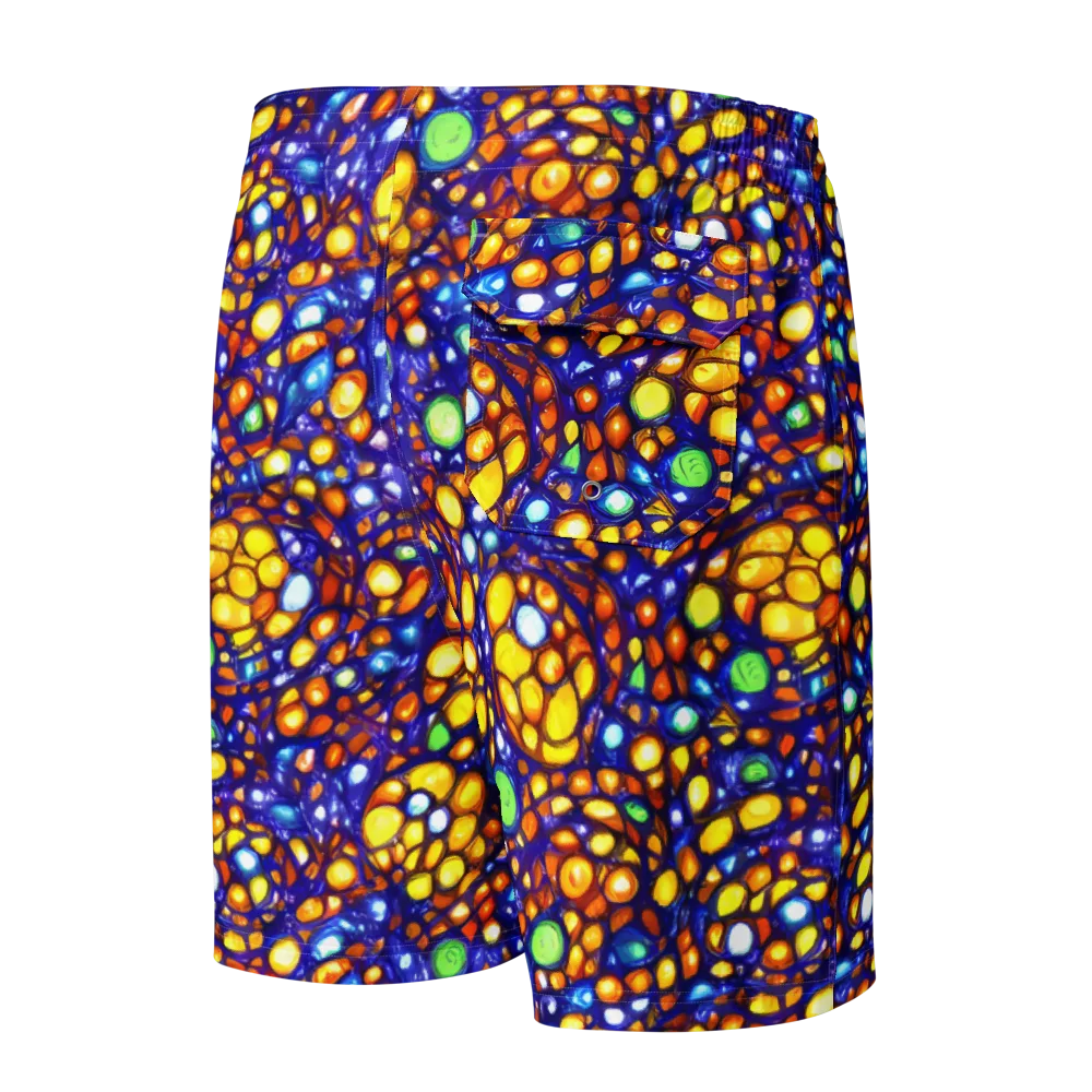Cobalt Nectar on Men's Board Shorts — Back