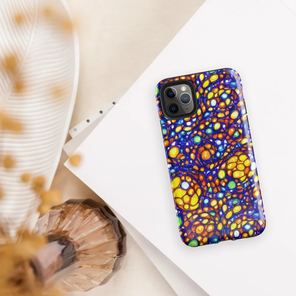 Cobalt Nectar on Tough Case for iPhone® — Front