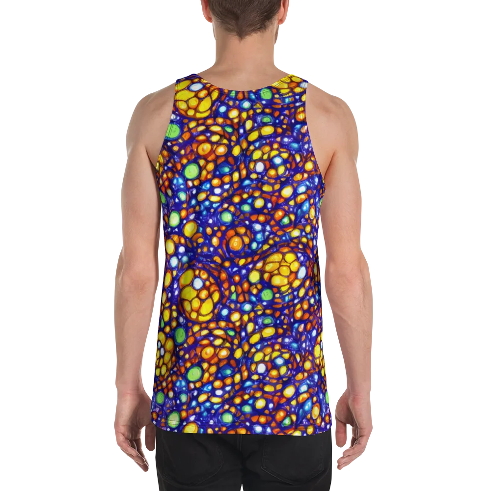 Cobalt Nectar on Men's Tank Top — Back