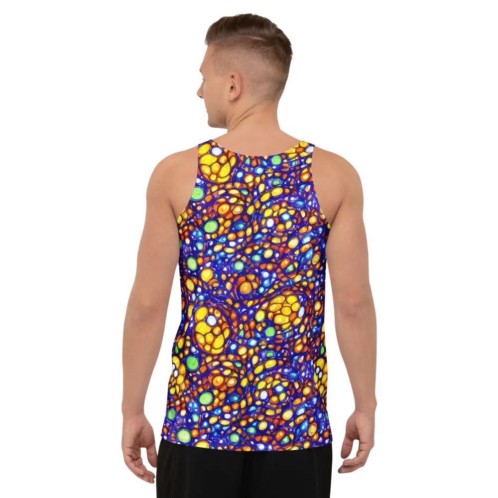 Cobalt Nectar on Men's Tank Top — Back