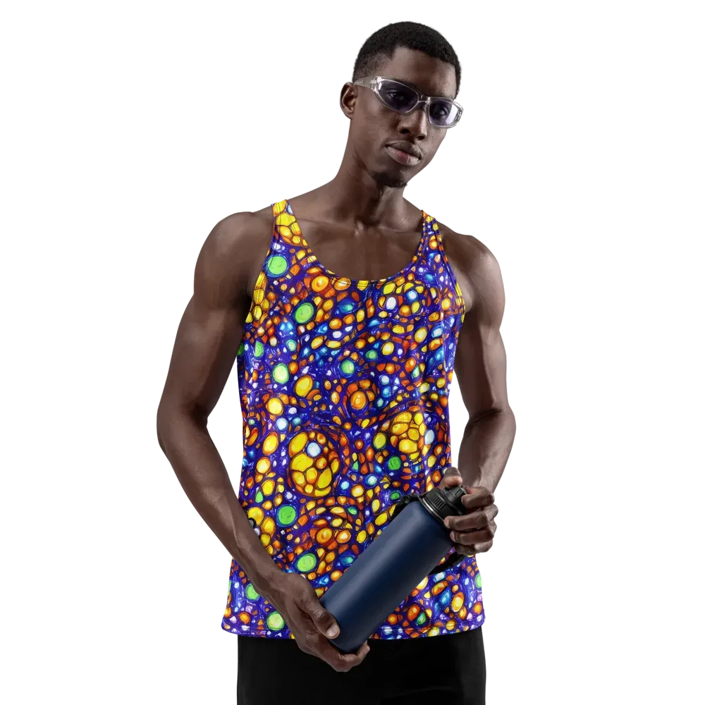 Cobalt Nectar on Men's Tank Top — Front