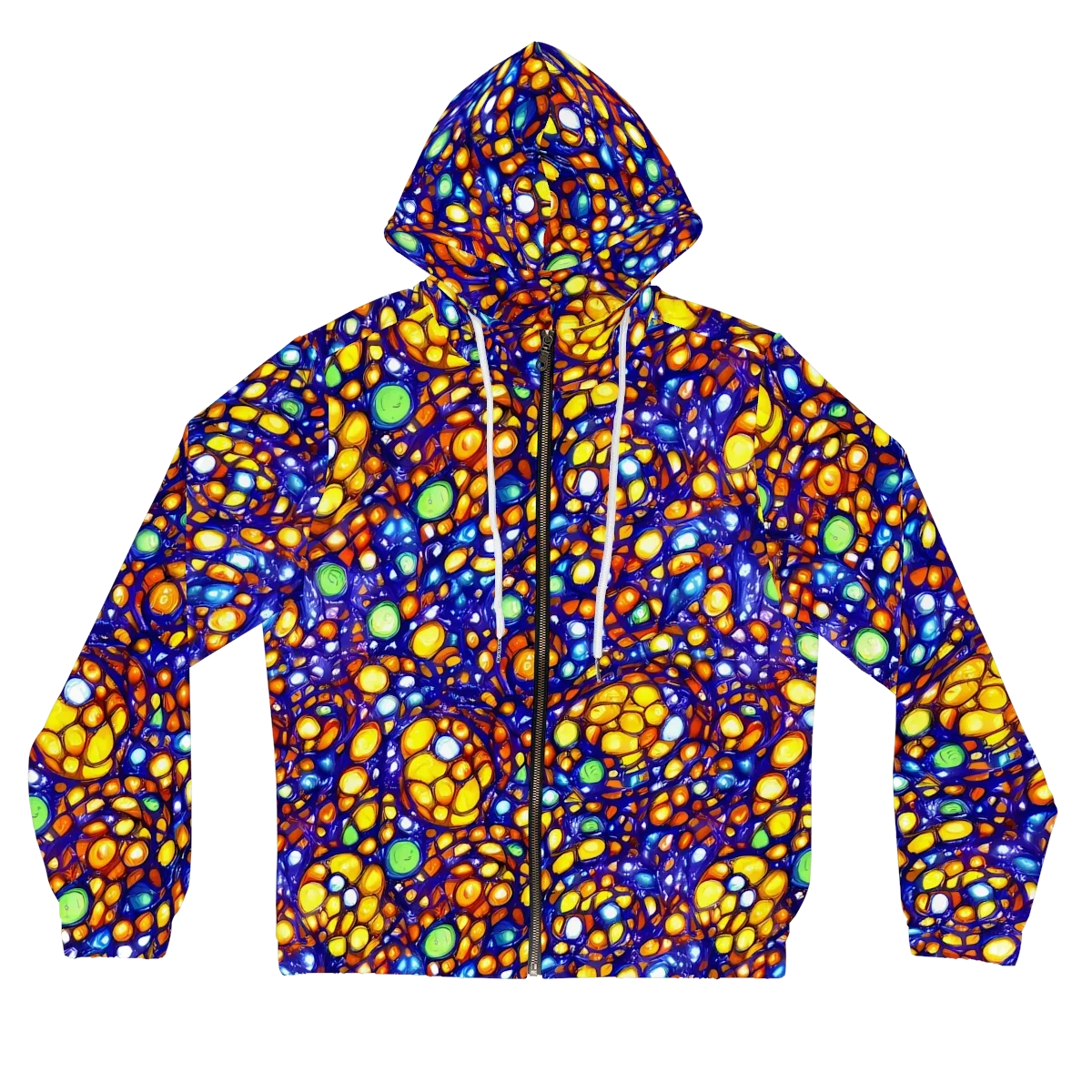 Cobalt Nectar on Women's Full-Zip Hoodie — Front