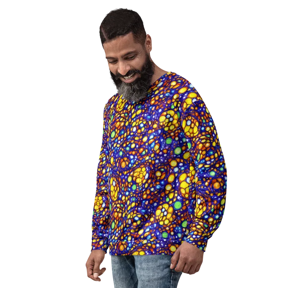Cobalt Nectar on Sweatshirt — Left Front