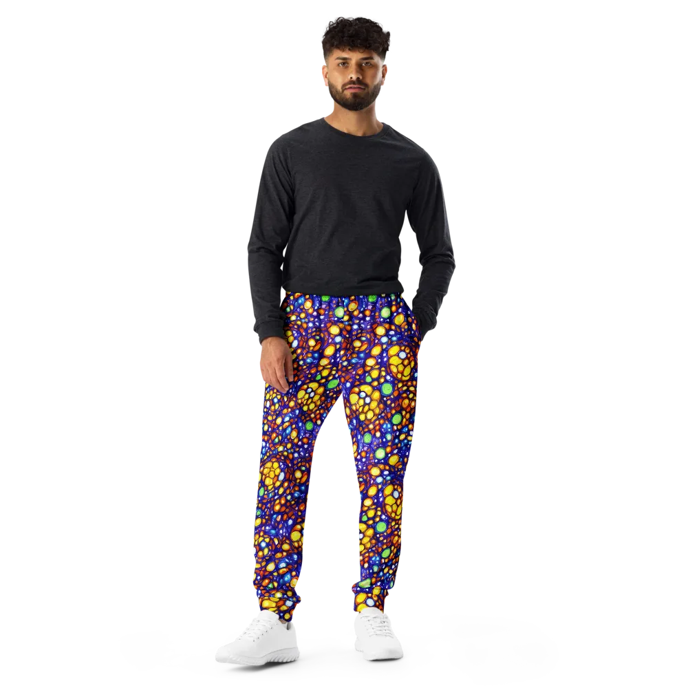 Cobalt Nectar on Men's Joggers — Front