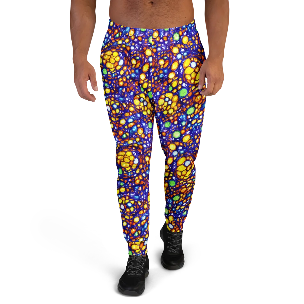 Cobalt Nectar on Men's Joggers — Front