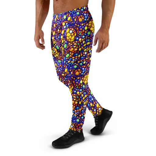 Cobalt Nectar on a Men's Joggers