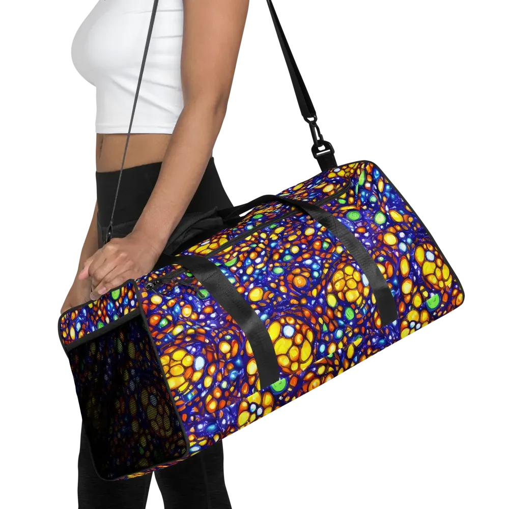 Cobalt Nectar on Duffle Bag — Front