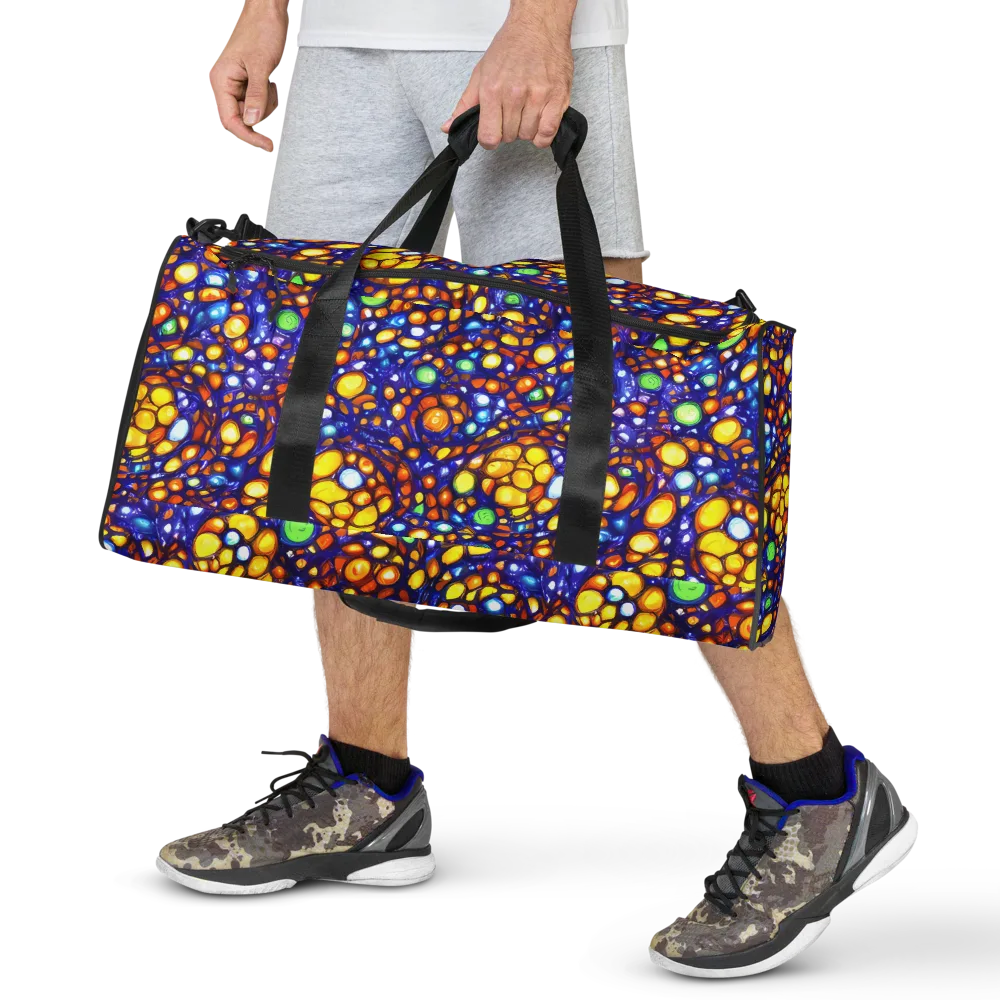 Cobalt Nectar on Duffle Bag — Front