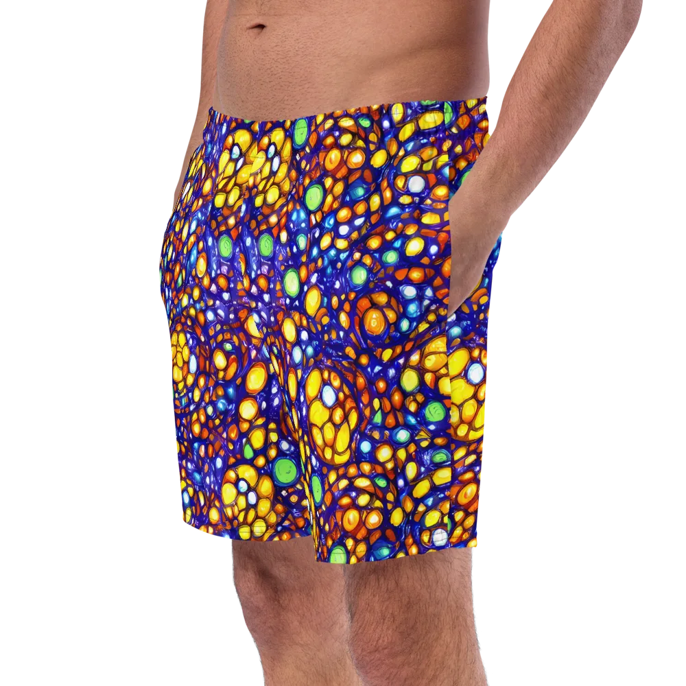 Cobalt Nectar on Swim Trunks — Left Front