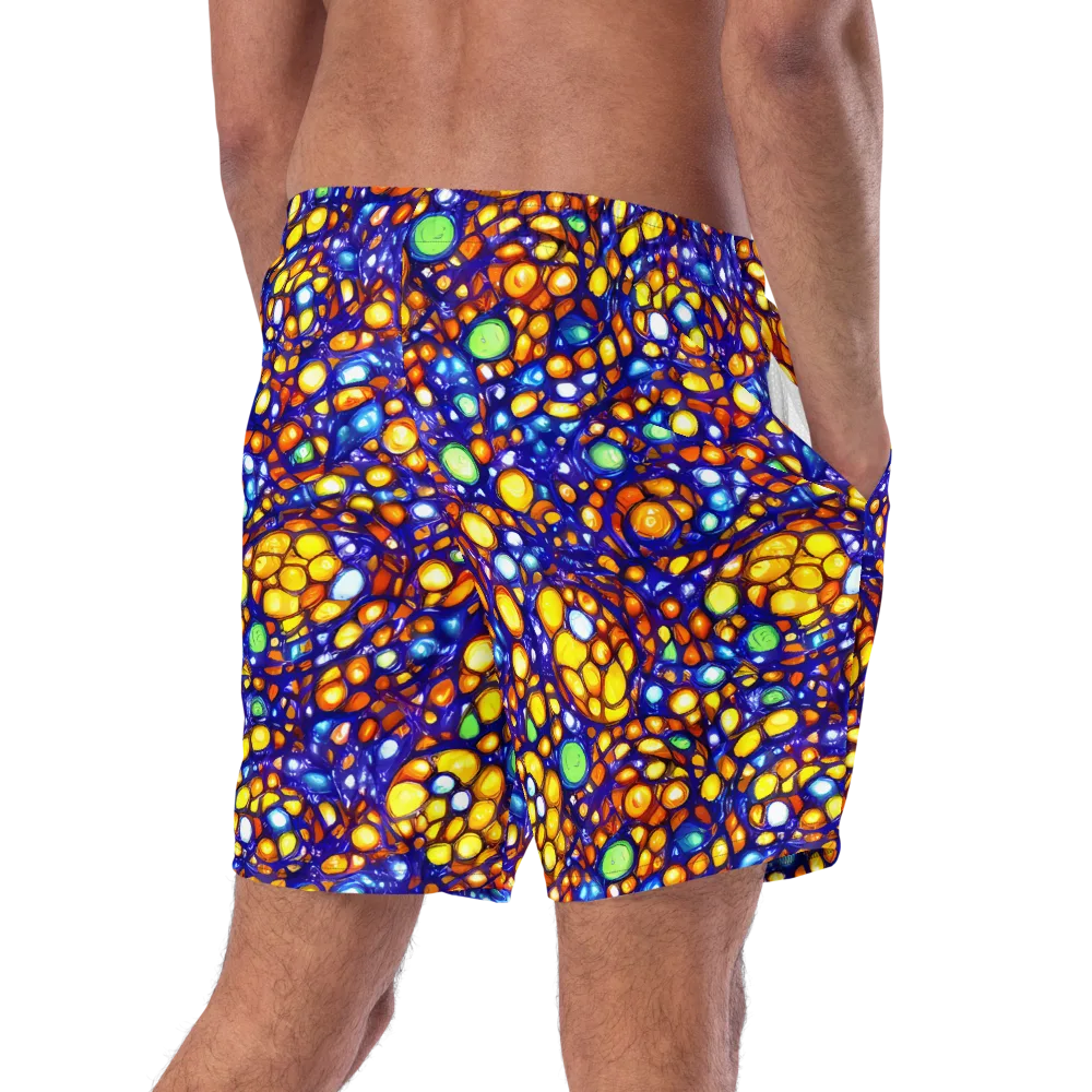 Cobalt Nectar on Swim Trunks — Right Back