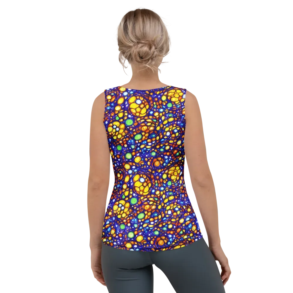 Cobalt Nectar on Women's Tank Top — Back