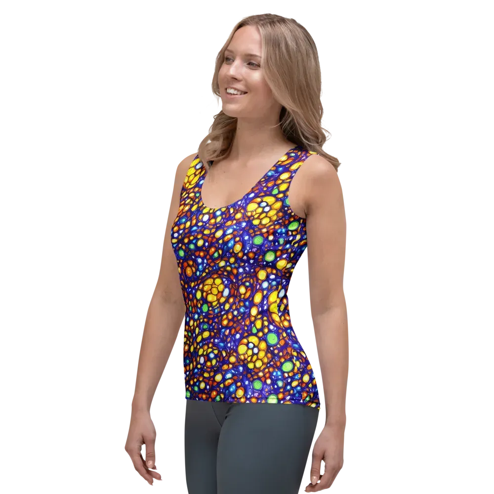 Cobalt Nectar on Women's Tank Top — Left Front