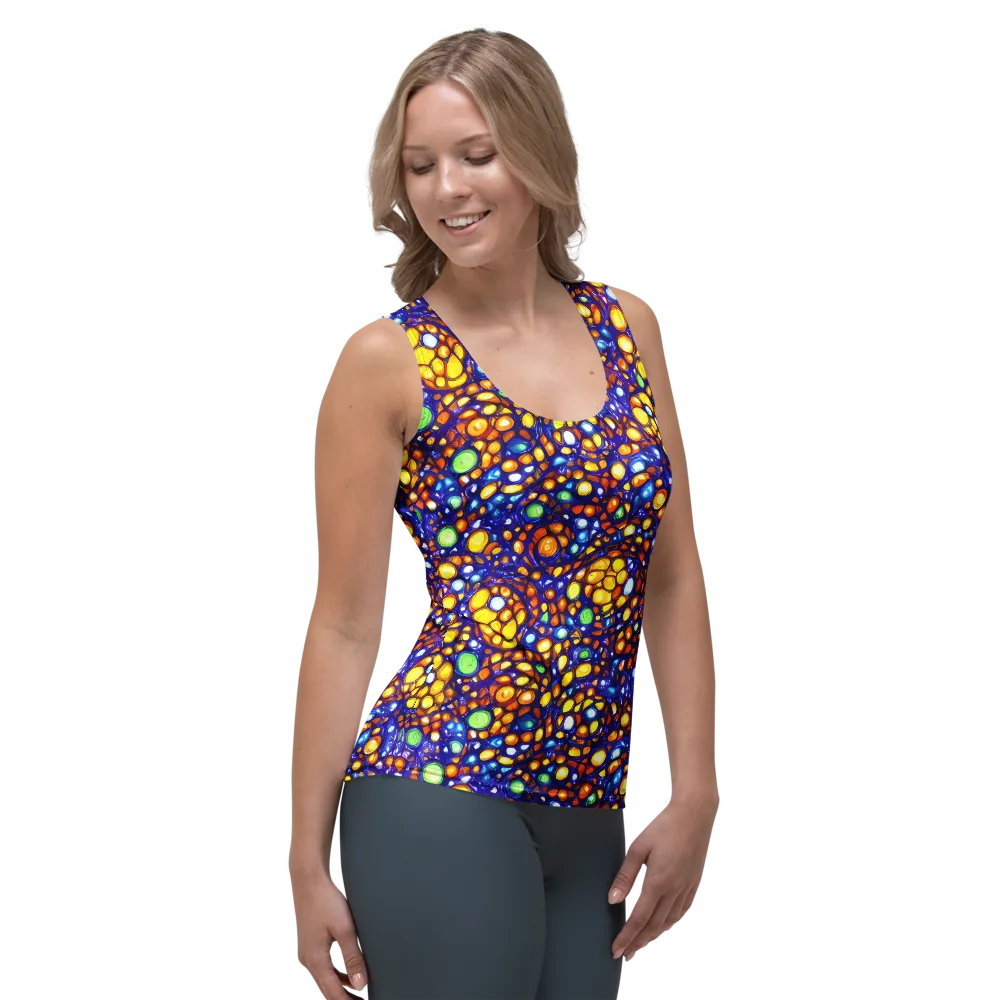 Cobalt Nectar on Women's Tank Top — Right Front