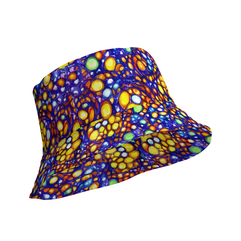 Cobalt Nectar on Reversible Bucket Hat — Product details Outside