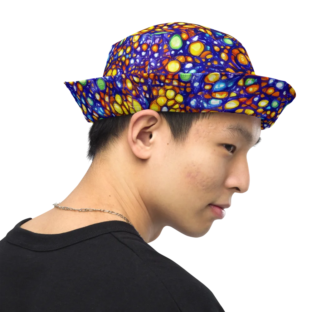 Cobalt Nectar on Reversible Bucket Hat — Right Outside