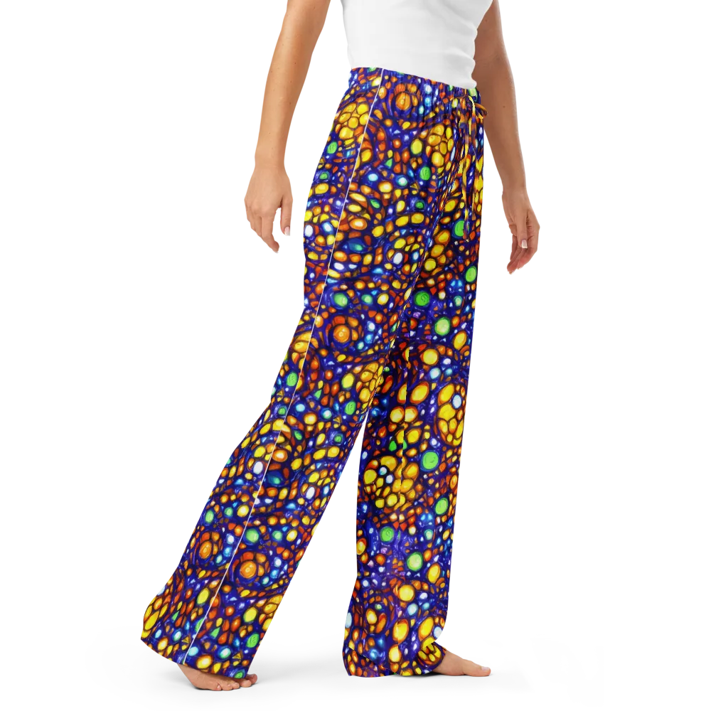 Cobalt Nectar on Women's Pajama Pants — Right Front