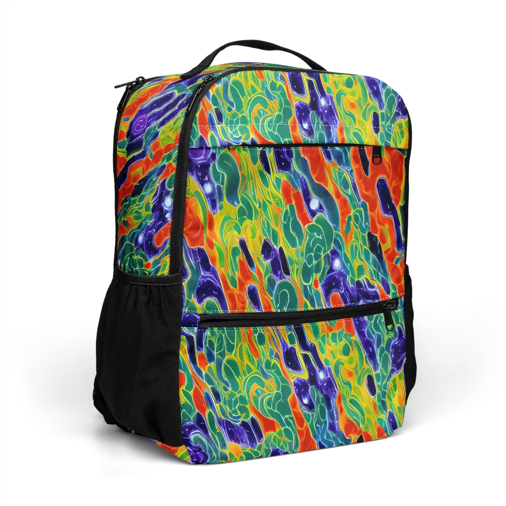 Liquid Tropics on Utility Backpack — Right Front
