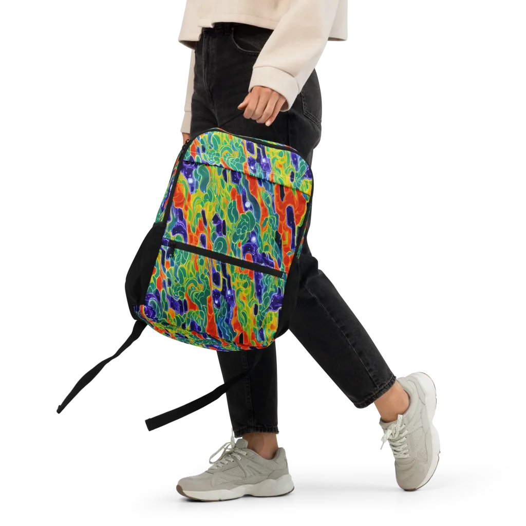 Liquid Tropics on Utility Backpack — Front
