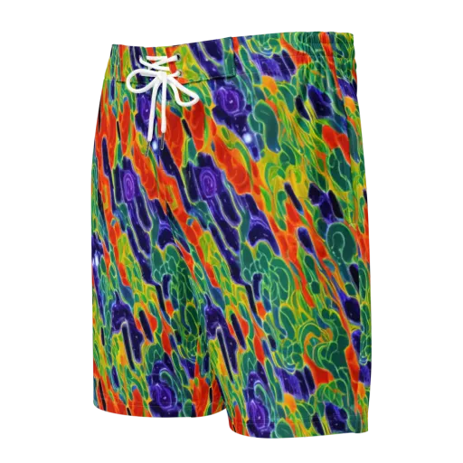 Liquid Tropics on a Men's Board Shorts