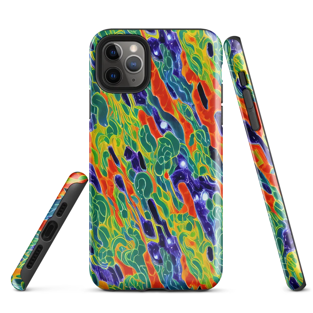 Liquid Tropics on Tough Case for iPhone® — Front