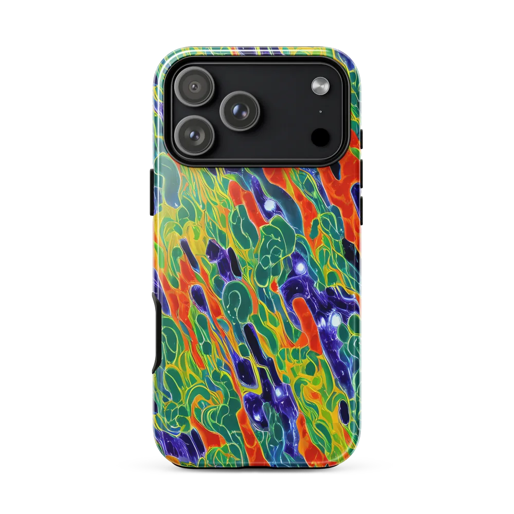 Liquid Tropics on Tough Case for iPhone® — Front