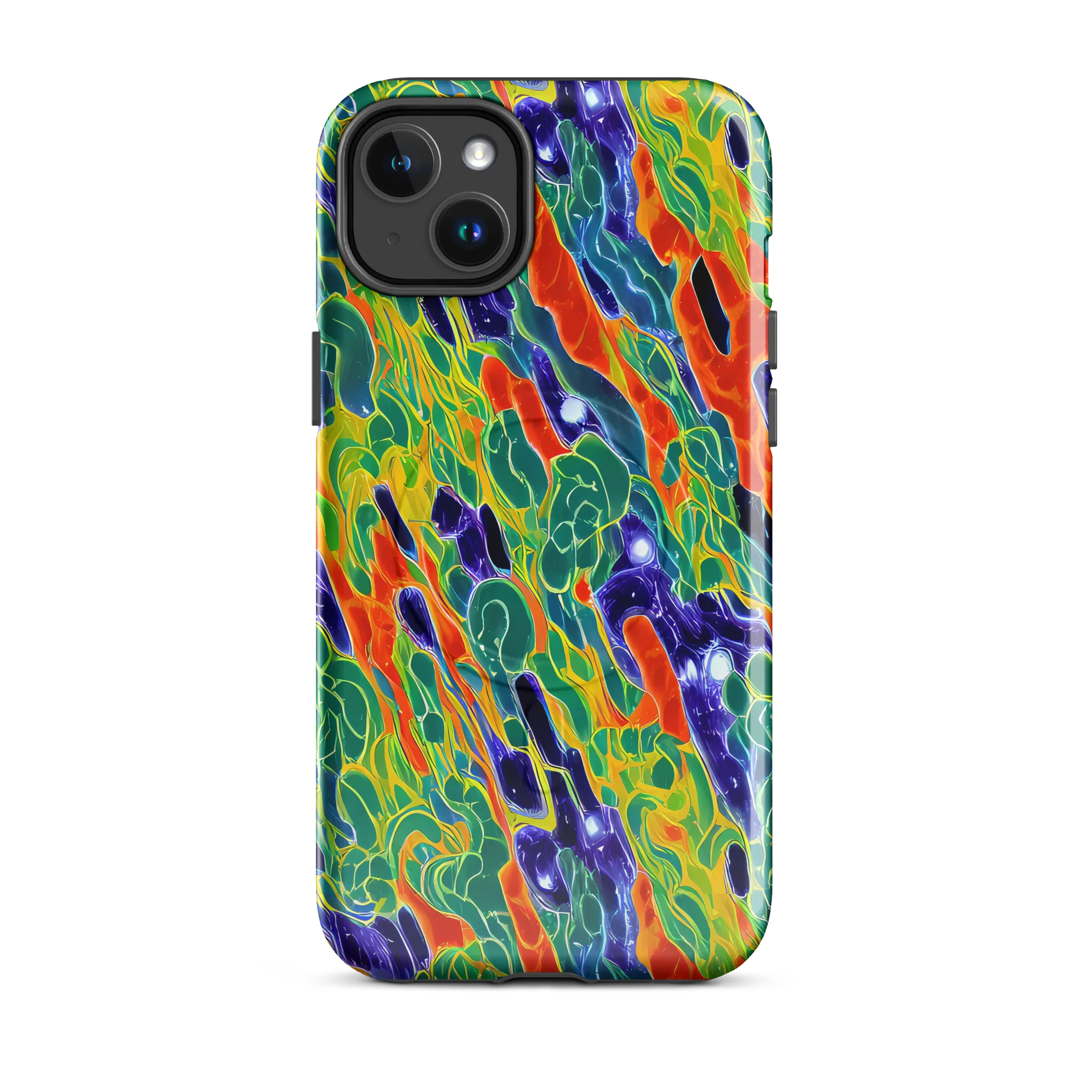 Liquid Tropics on MagSafe Tough Case for iPhone® — Front