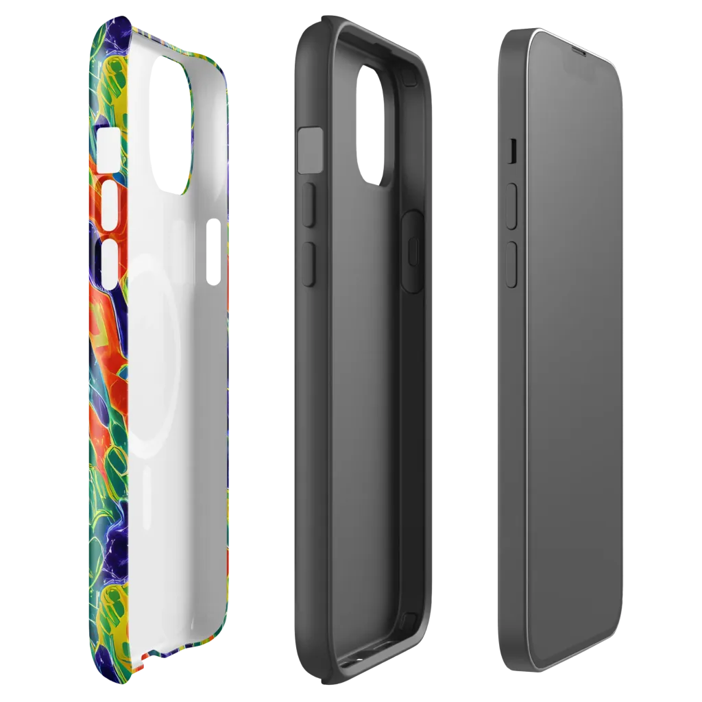 Liquid Tropics on MagSafe Tough Case for iPhone® — Front