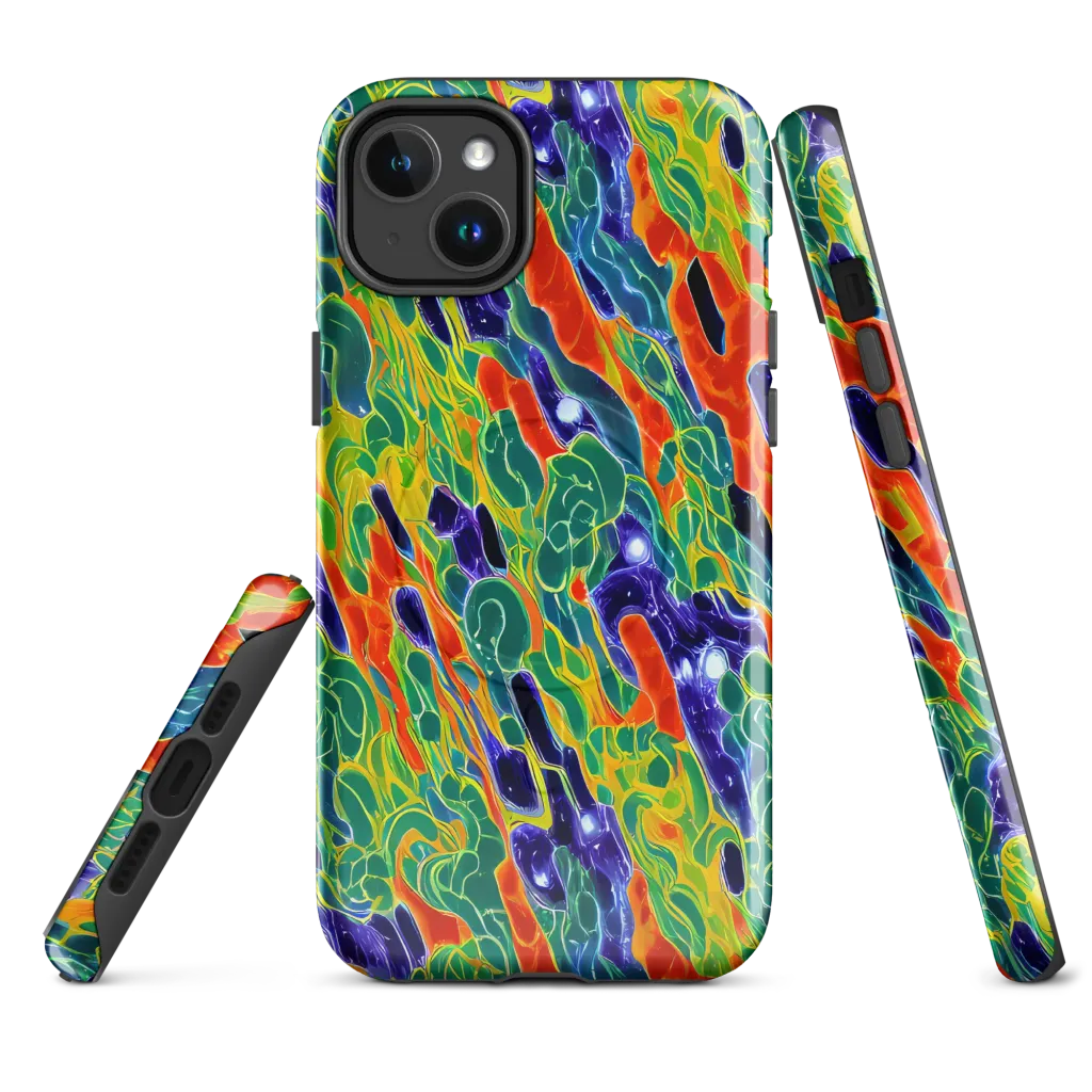 Liquid Tropics on MagSafe Tough Case for iPhone® — Front