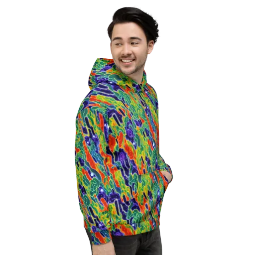 Liquid Tropics on a Hoodie