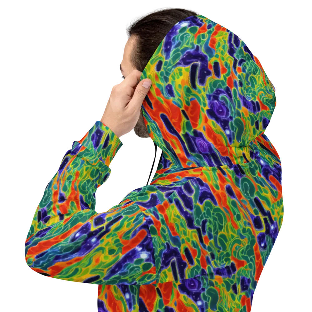 Liquid Tropics on Hoodie — Back