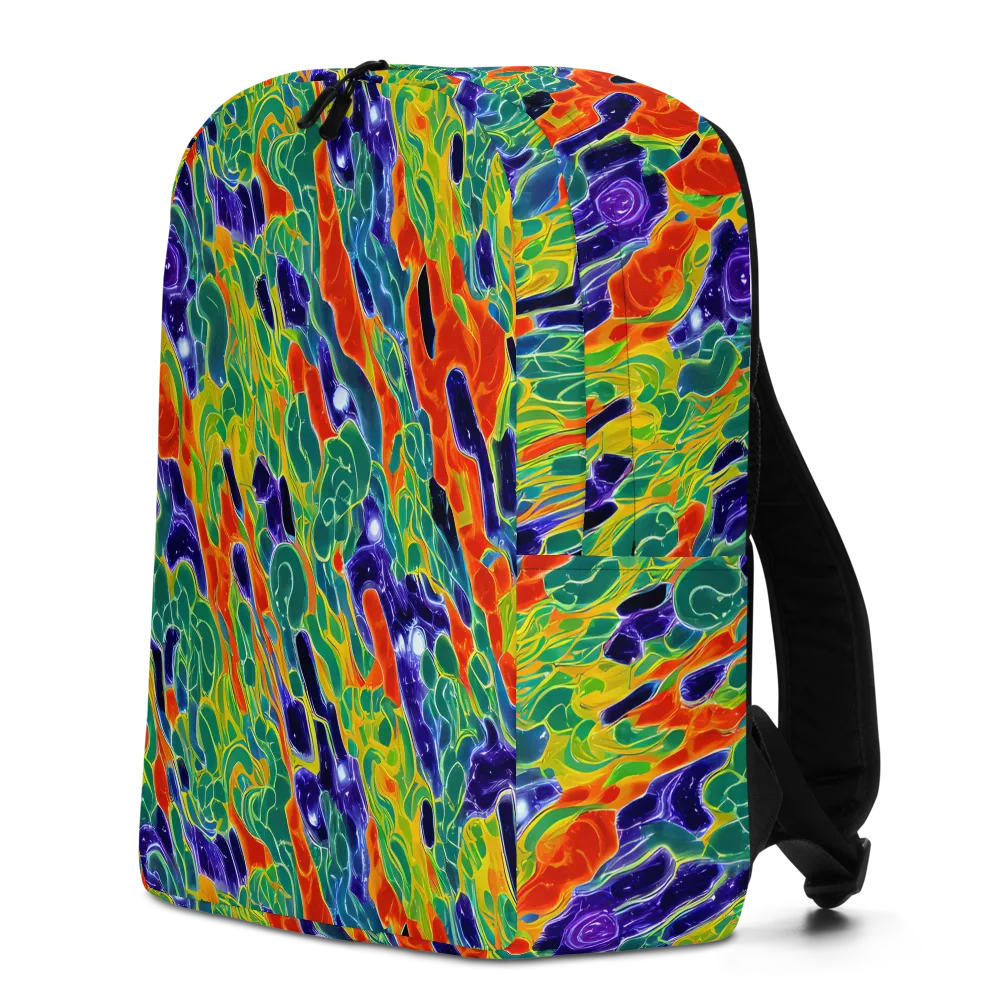 Liquid Tropics on Minimalist Backpack — Left