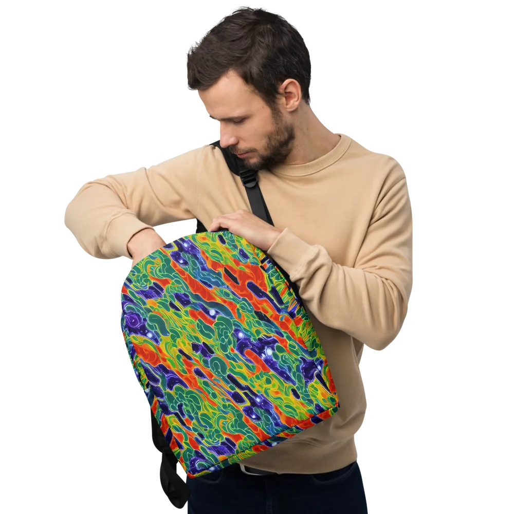 Liquid Tropics on Minimalist Backpack — Front