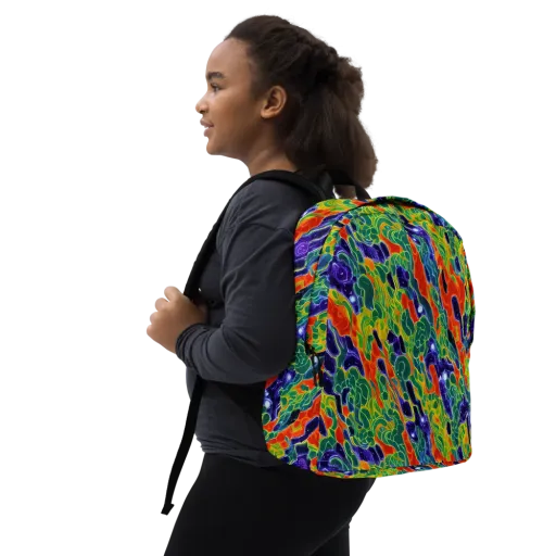 Liquid Tropics on a Minimalist Backpack