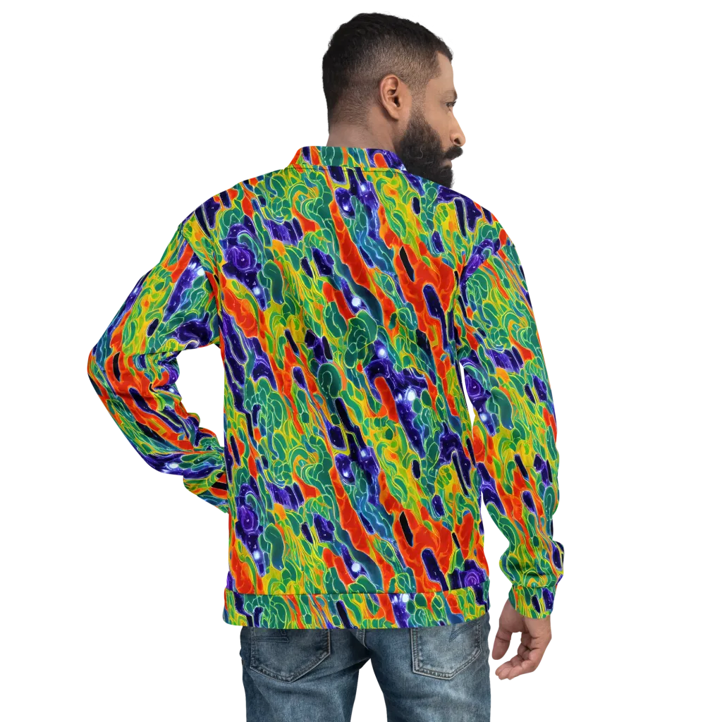 Liquid Tropics on Bomber Jacket — Back