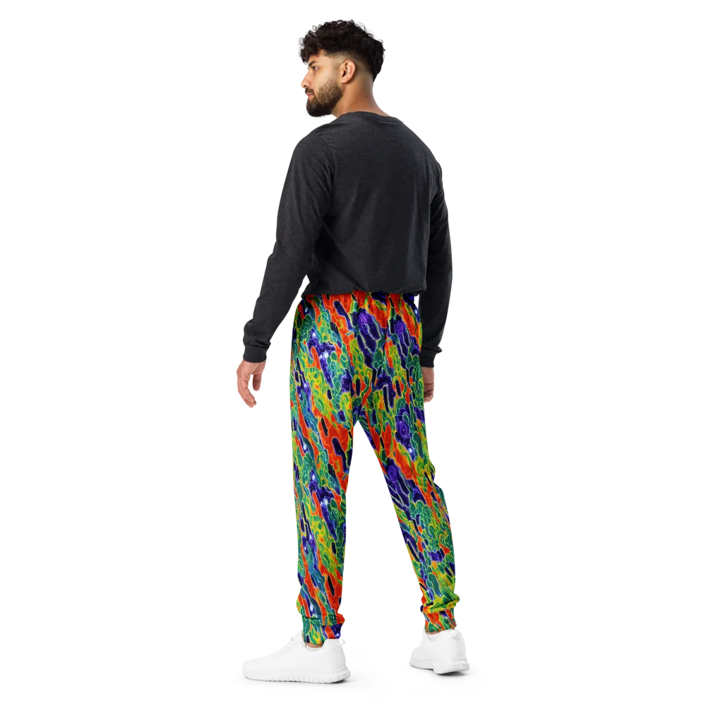 Liquid Tropics on Men's Joggers — Back