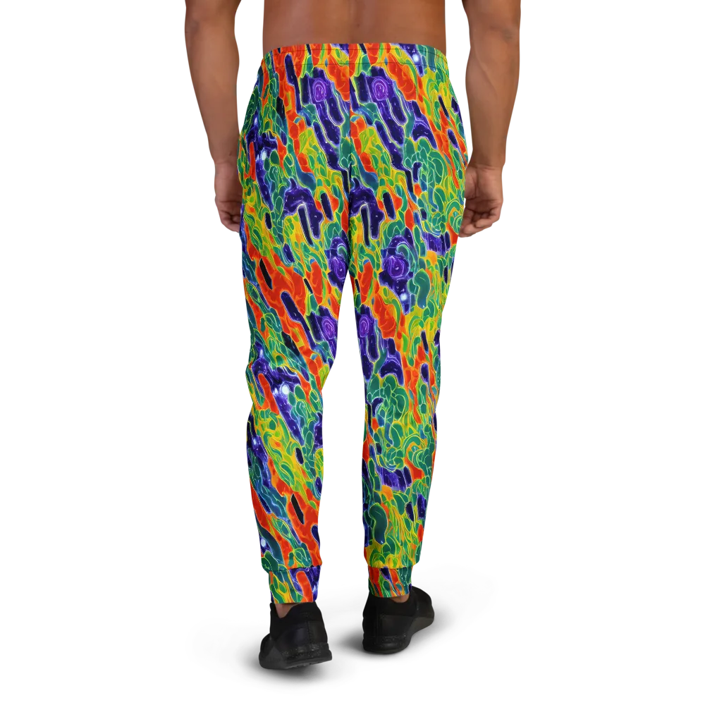 Liquid Tropics on Men's Joggers — Back