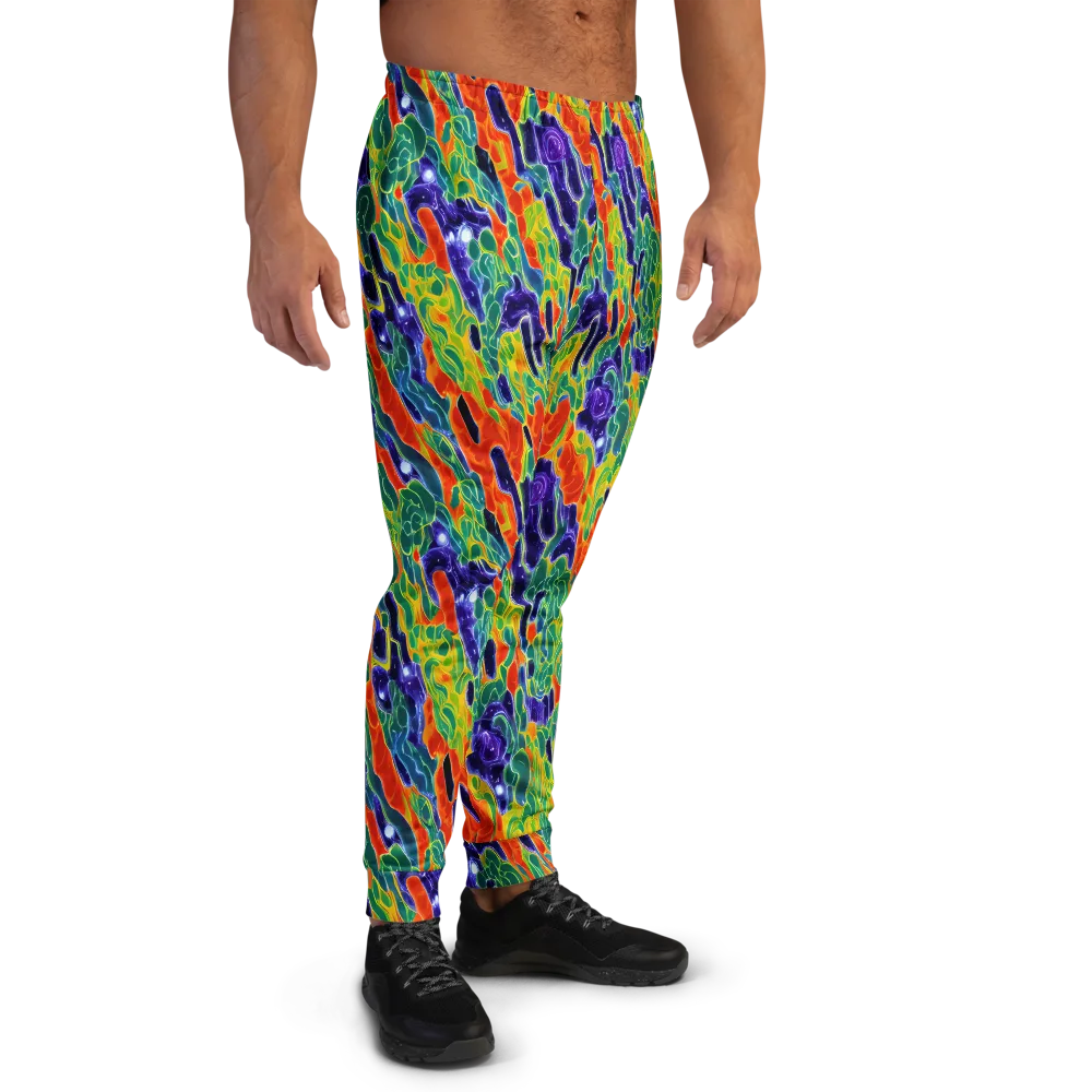 Liquid Tropics on Men's Joggers — Right