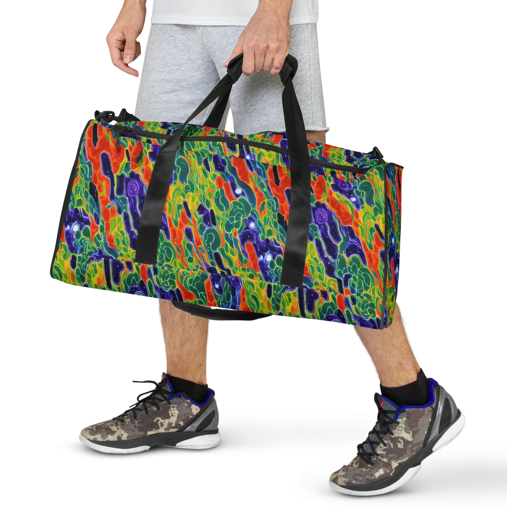 Liquid Tropics on Duffle Bag — Front
