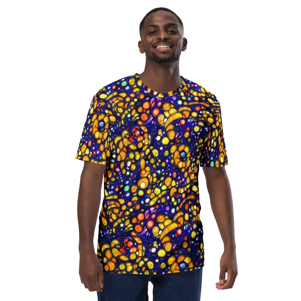 Ultramarine Carnival on Men's Crew Neck T-Shirt — Front