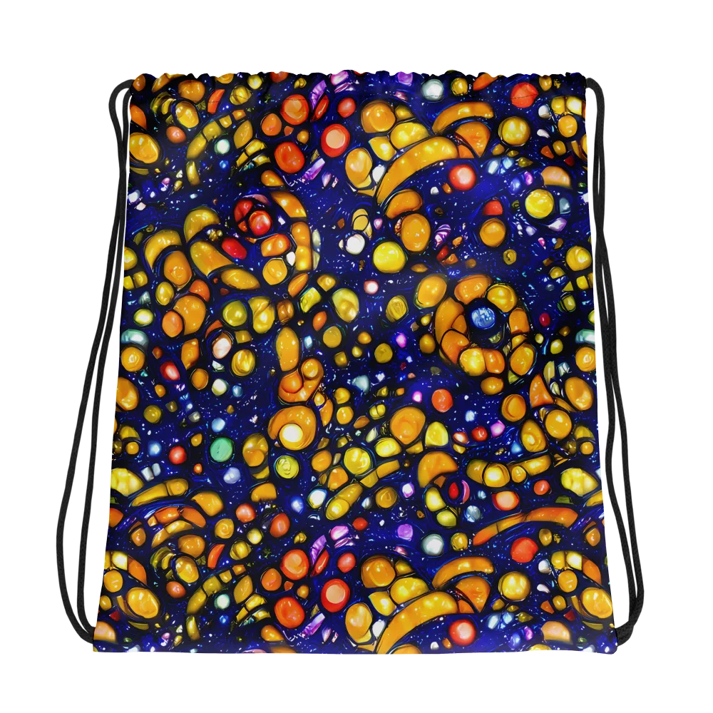 Ultramarine Carnival on Drawstring Bag — Photo