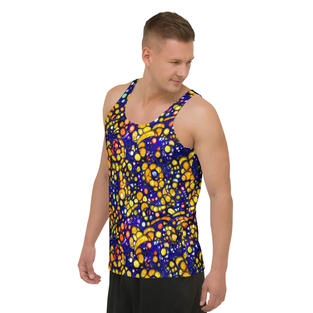 Ultramarine Carnival on Men's Tank Top — Left Front