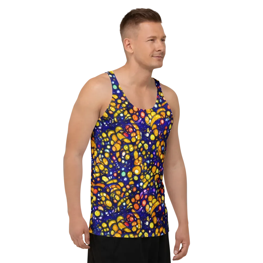 Ultramarine Carnival on Men's Tank Top — Right Front