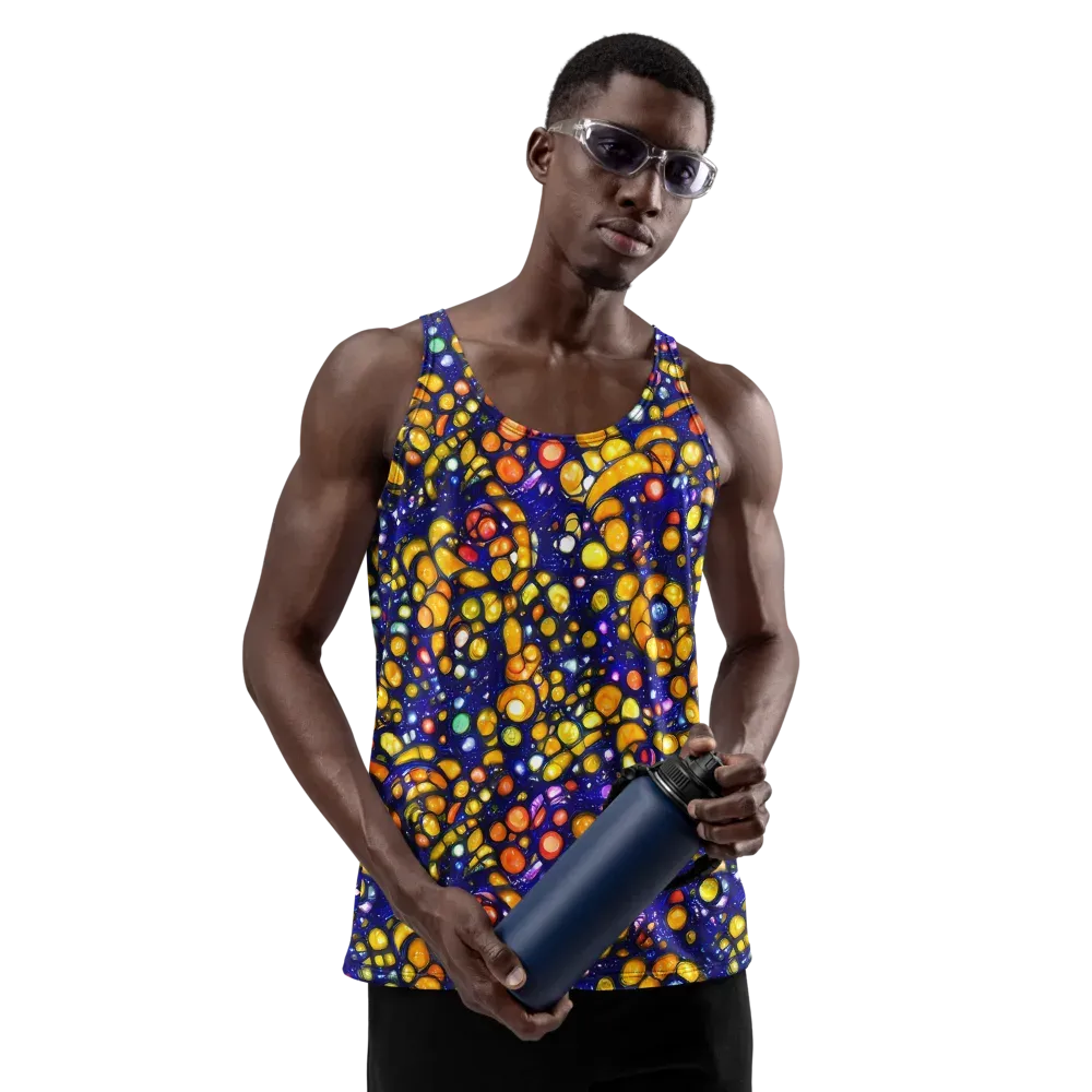Ultramarine Carnival on Men's Tank Top — Front