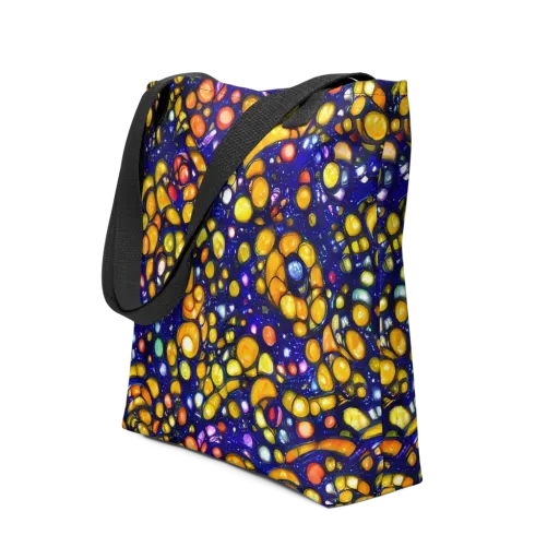 Ultramarine Carnival on a Tote Bag