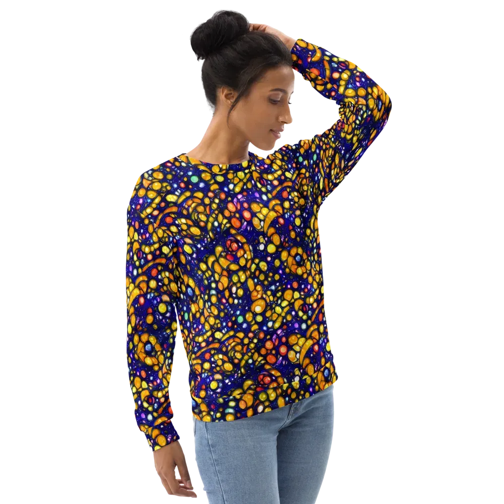 Ultramarine Carnival on Sweatshirt — Right Front